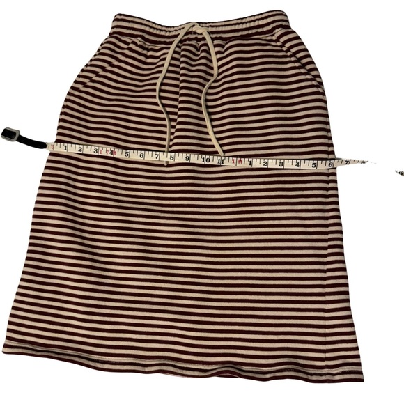 Mikarose Striped Sweater Skirt Sz.Med - Picture 9 of 9
